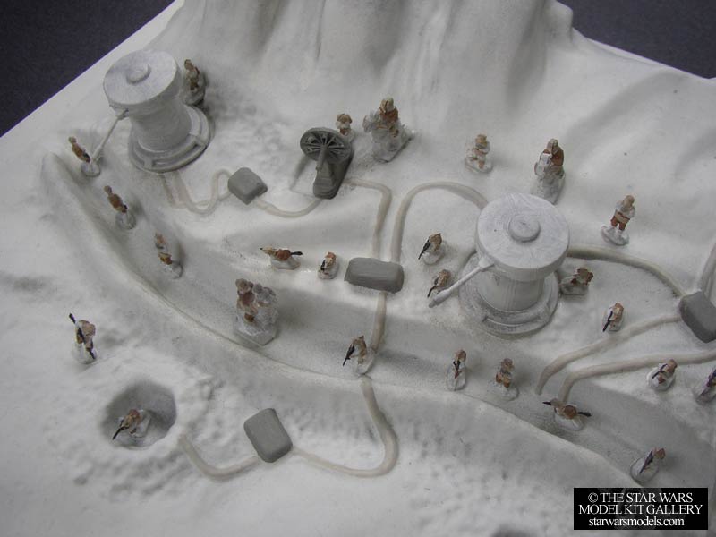Battle Of Hoth Action Scene 1/156 Plastic AMT/ERTL Model Kit 