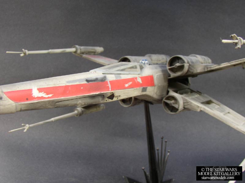 MIB 1995 AMT ERTL 8788 Star Wars X-wing Fighter Flight Display Plastic Model Kit for sale online 